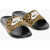 Nike Animal Motif Rubber Victori Slide Brown