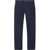 Versace Straight Leg Jeans With Golden Button 20Cm Midnight Blue