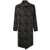 LES DEUX Les Deux "Maximilian" Patchwork Wool Coat Clothing BROWN