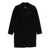 ANINE BING Anine Bing Oversized Black Wool Blend Coat Black