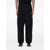 JUNYA WATANABE Junya Watanabe Wide-Leg Cotton Trousers Black