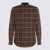 GLANSHIRT Glanshirt Brown Cotton Shirt MULTICOLOR