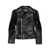 JUNYA WATANABE Junya Watanabe Knitted Insert Jacket Black
