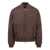 REPRESENT Represent Represent Brown Bomber Jacket With Embroidered Logo BROWN