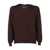 Fedeli V-NECK L/S KNITTED SWEATER MAN Brown