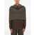 Rick Owens Knitted Cape CHARCOAL