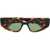 Off-White Cat-Eye Memphis Sunglasses With Tortoiseshell Frame Brown