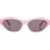 Off-White Cat-Eye Kent Sunglasses With Arrow Rods Pink