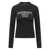 Givenchy Givenchy Givenchy Black Sweater With Embroidered Logo Black