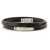 Saint Laurent Logo Plaque Bracelet BLACK