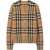 Burberry Check Wool And Cashmere Cardigan BEIGE