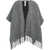 Liu Jo Cape with fringe detail Black