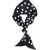 Moschino Foulard with dots Black