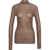 Pinko Top with turtleneck Brown