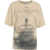 Dondup T-shirt with print Beige