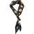 Moschino Foulard with print Black