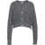 Liu Jo White Cardigan with decorative buttons Grey