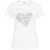Liu Jo T-shirt with rhinestone application White