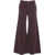 Kaos Wide leg trousers Red