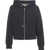 Michael Kors Hoodie with zipper Black