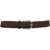 Orciani Suede belt 'SUP' Brown