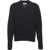 Atomofactory Sweater with V-neck Black