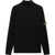 Stone Island Turtleneck sweater with logo Black
