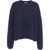 Soft Goat Brushed alpaca sweater Blue