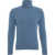 Gender Wool turtleneck sweater Blue