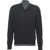 Paolo Pecora Knit sweater with V-neck Black