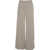 Kaos Palazzo pants with check pattern Beige