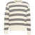 CLOSED Striped sweater White