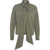 Himon's Blouse with bow collar Green