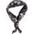 Codello Foulard with floral print Black