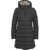 Blauer Quilted puffer 'Agnes' Black