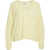 MVM Cashmere sweater with pearl detail Yellow
