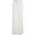 Elisabetta Franchi Flared pants with logo detail White