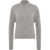 Kaos Wool sweater with stand-up collar Grey