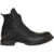 MOMA Boots in grained leather Black