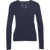 Ralph Lauren Knit sweater with V-neck Blue