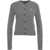 Ralph Lauren Cardigan with cable knit pattern Grey