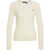 Ralph Lauren Sweater with cable knit pattern White