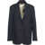 Golden Goose Blazer with pinstripes Blue