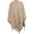 Max Mara Mantle fringe details Beige
