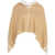 Moschino Cape with logo details Gold