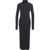 Thom / Krom Maxi dress with turtleneck Black