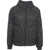 C.P. Company Hooded quilted jacket Black
