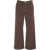Nine in the morning Wide leg cord pants Brown