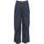 Department Five Wide Leg Jeans Blue