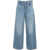 Seventy & Mochi Wide leg jeans 'Ali tab' Blue